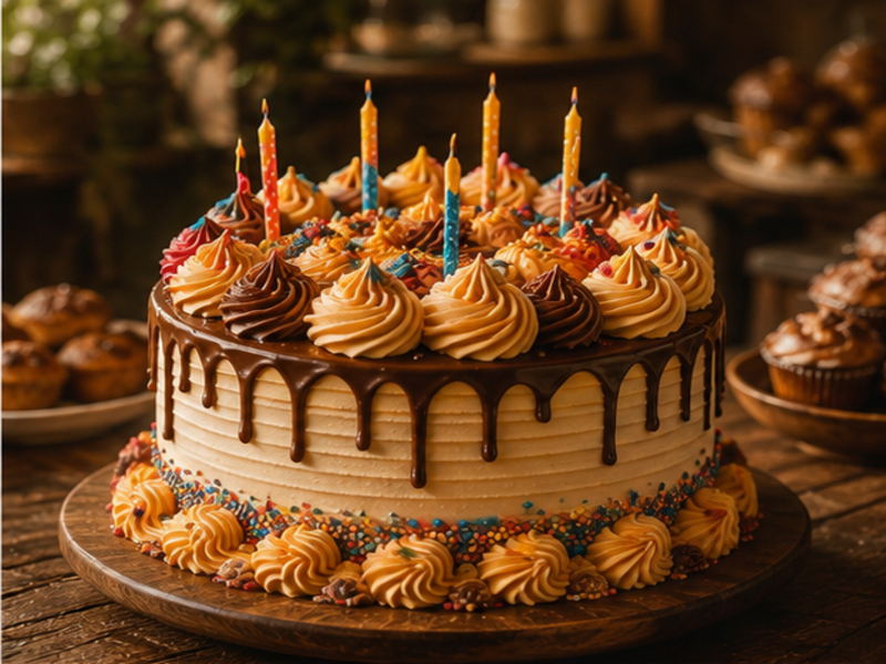 Birthday cakes