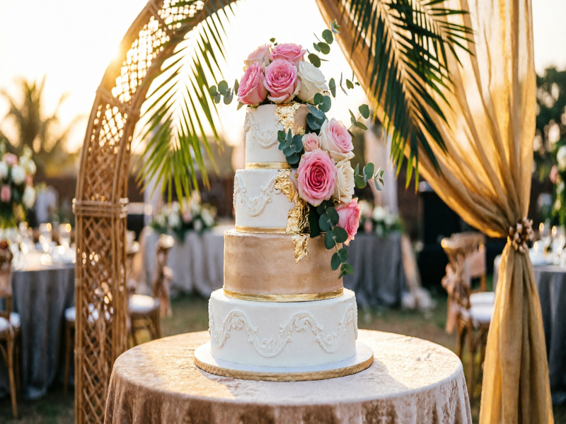 Custom wedding cakes